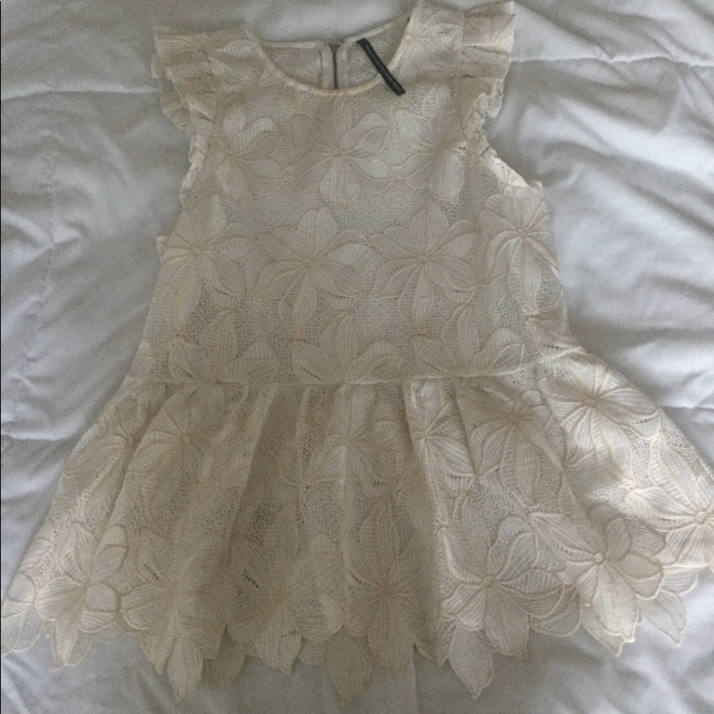 Anthropologie Cynthia Vincent Lace Top